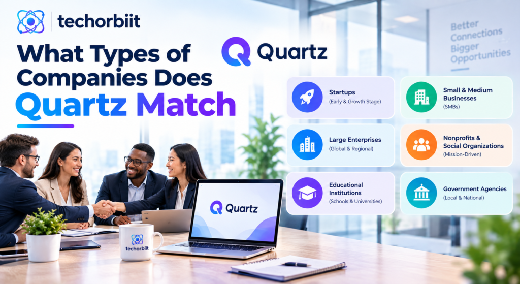 What Types of Companies Does Quartz Match
