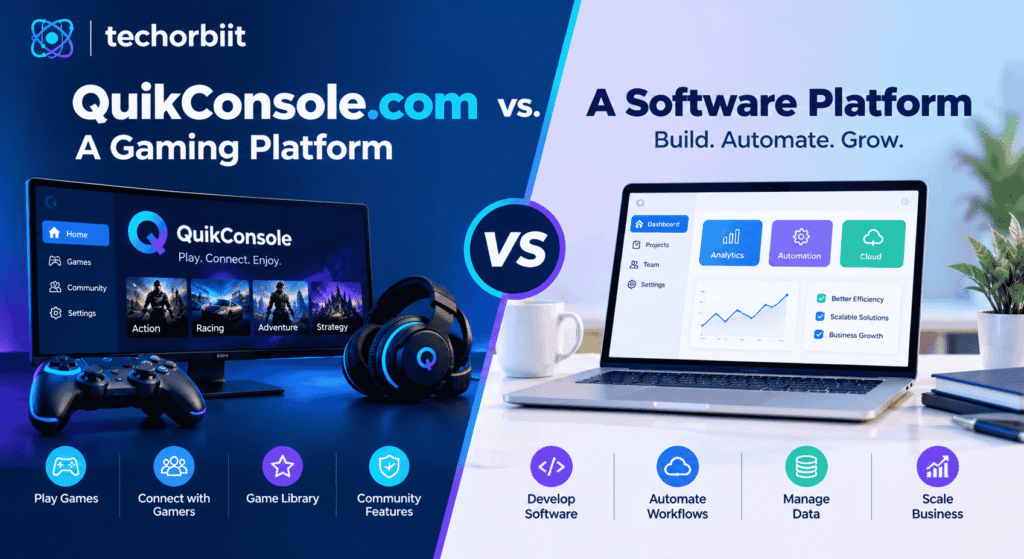 QuikConsole.com vs. a Software Platform