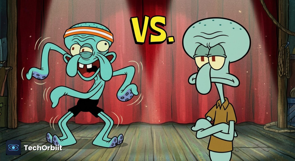 Inbredward vs. Squidward
