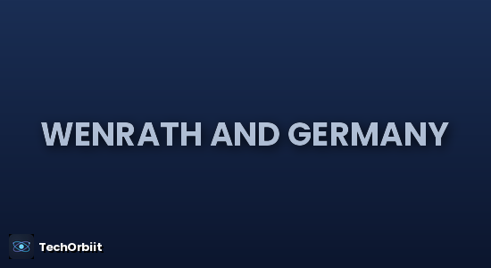 Wenrath and Germany