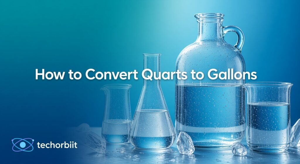How to Convert Quarts to Gallons